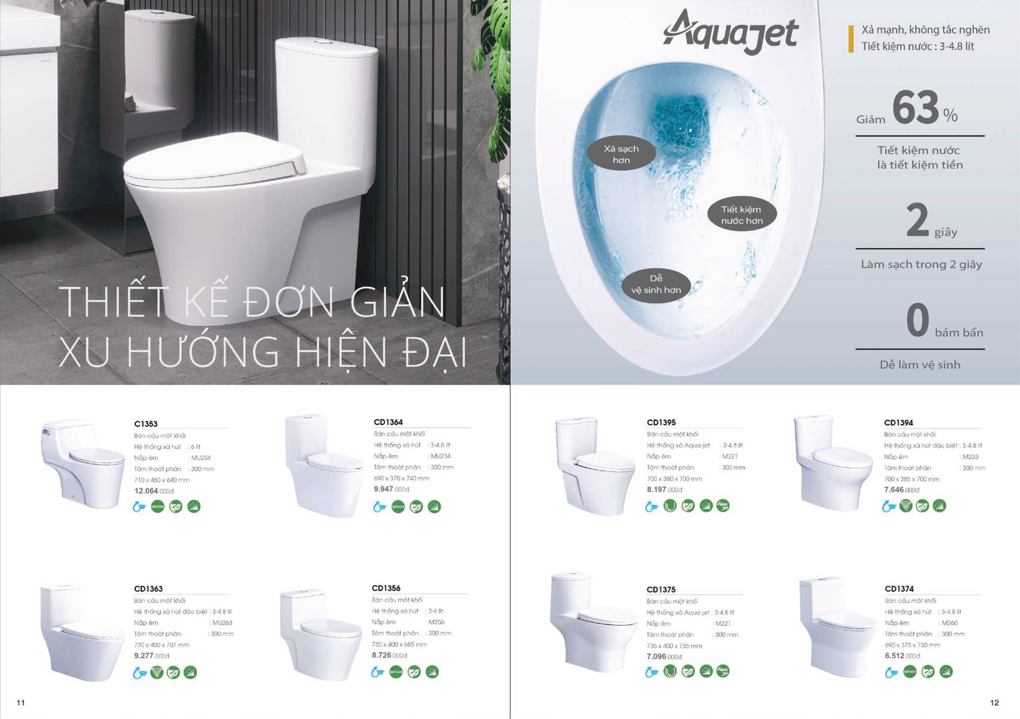 Bảng giá và Catalogue Thiết bị vệ sinh CAESAR mới nhất 2024 / Page 7